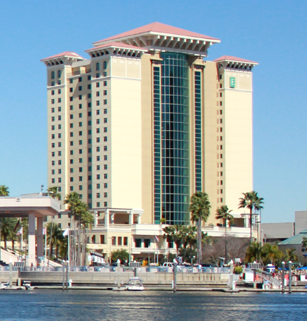 Embassy Suites Hotel from the water